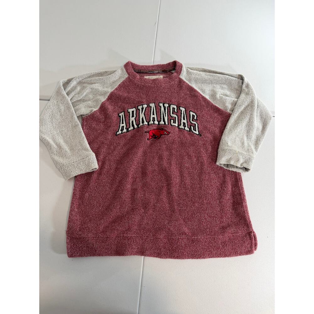 University of Arkansas sweater size women’s XL red and white